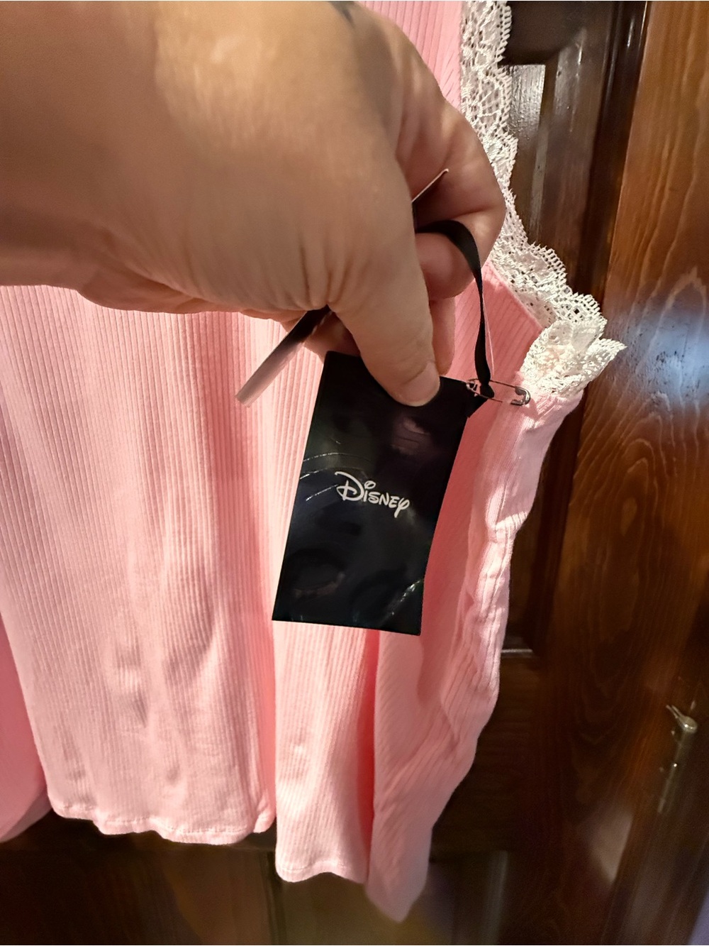 Disney Pink Winnie the Pooh Lace-Trim Tank - Picture 5 of 8